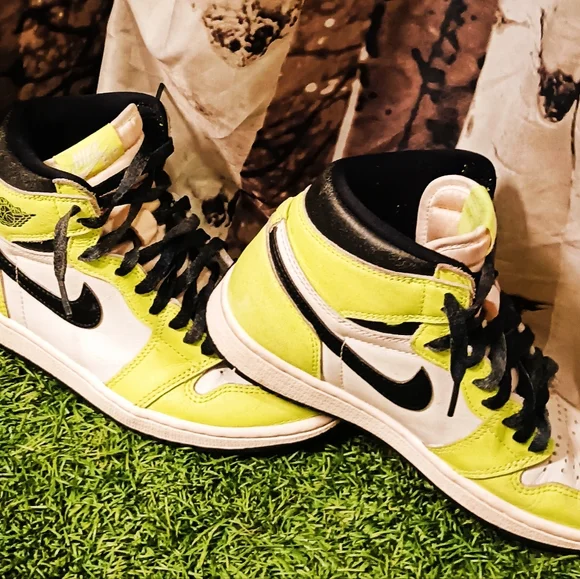 Nike | Shoes | Nike Air Jordan Retro High Og Shoes Volt Visionaire 